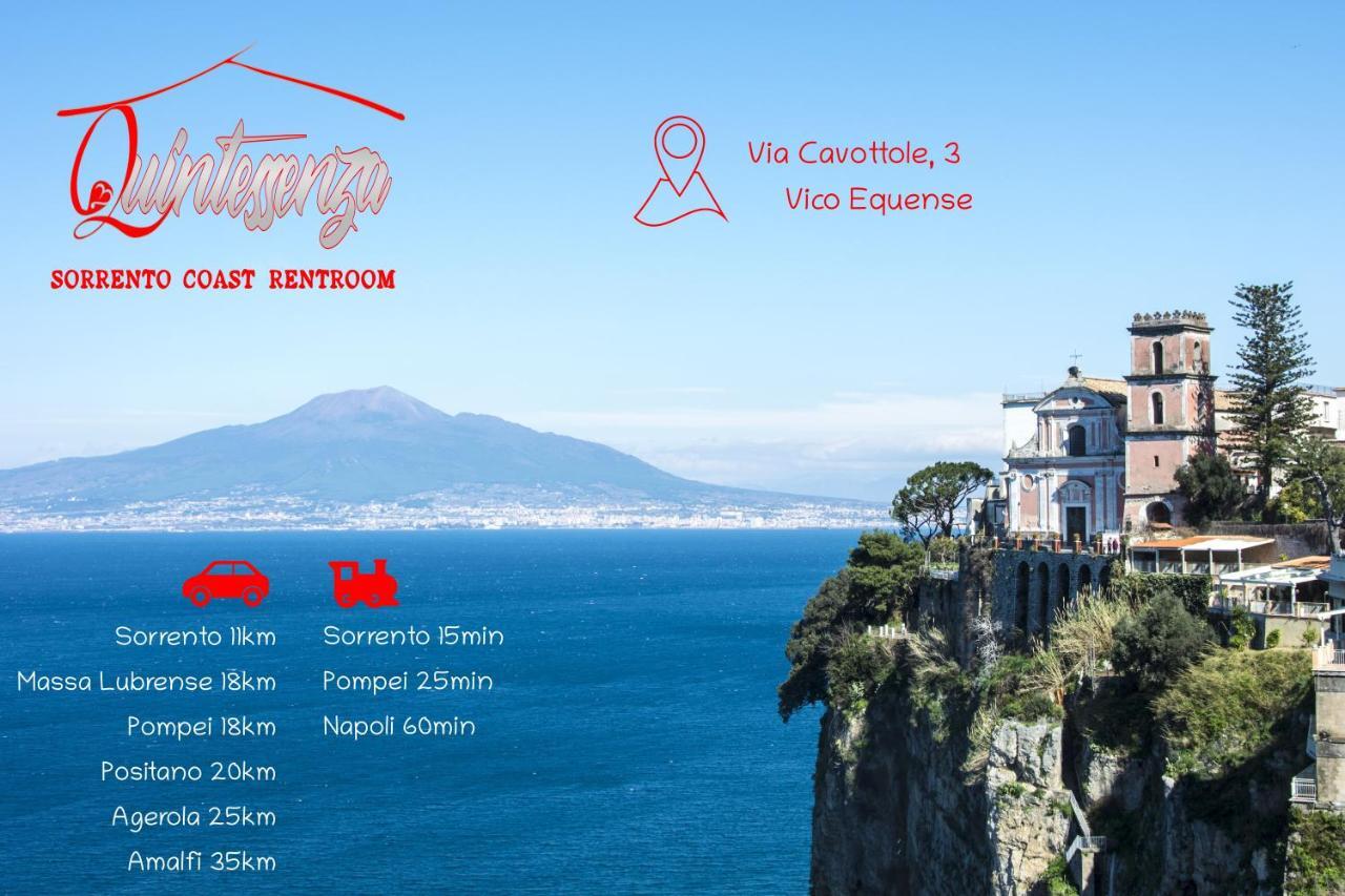 Quintessenza - Sorrento Coast Rentroom Vico Equense Zewnętrze zdjęcie